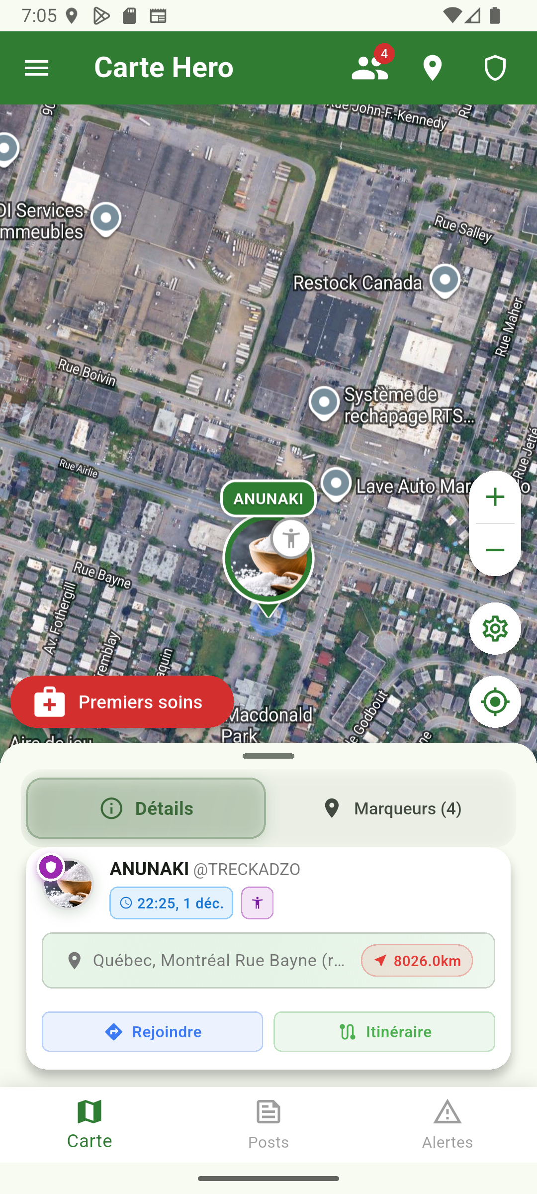 Hero App Screenshot